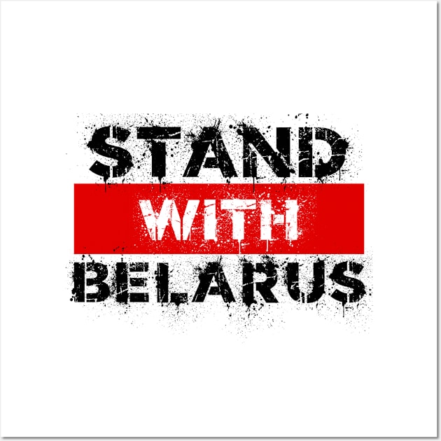 STAND WITH BELARUS PROTESTS Wall Art by ProgressiveMOB